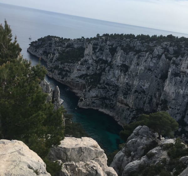 Wandel in de baaien van Port Miou, Port Pin en En Vau - cassis - 1