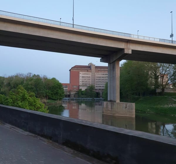 Le long des rives de Meurthe "Malzeville - Tomblaine" - Nancy - 1