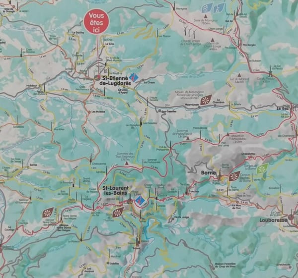 Tour Saint Etienne les 3 seigneurs Col de pratazanier - Saint-Étienne-de-Lugdarès - 1