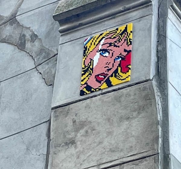 Découverte du street art des Peaky Perlers - La Flèche - 1