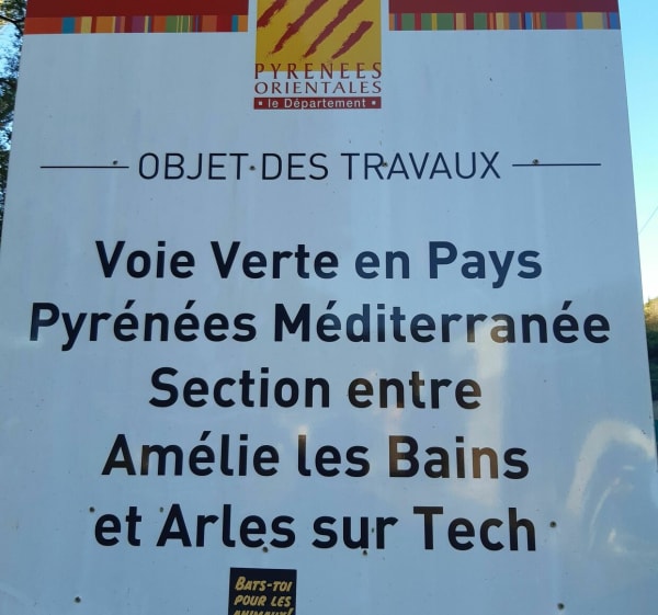 Promenade au fil de l'eau entre Amélie et Arles sur Tech - Amélie-les-Bains-Palalda - 1