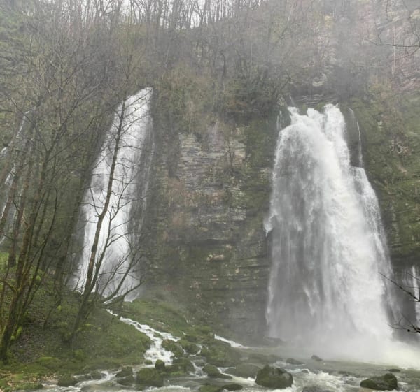 Cascade de Flumen et bélvèdere de la Roche Blanche - Villard-Saint-Sauveur - 1