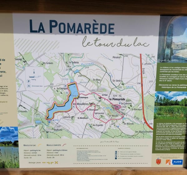 Lac de la pomarede - La Pomarède - 1
