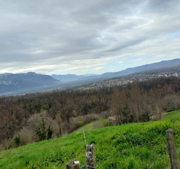 De la cathédrale au belvédère de la Vouise - Voiron - 1