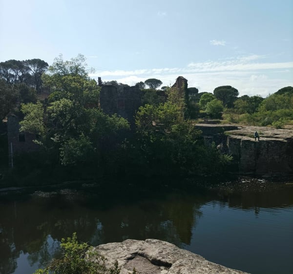 Tocht naar de waterval van Aille, in de Plaine des Maures - Vidauban - 1