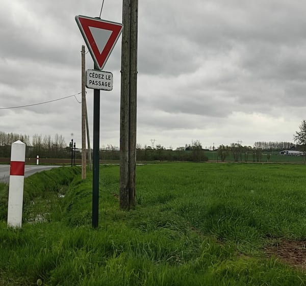 Ville et petits chemins entre Gonnehem et Marles les Mines en Vtc - Gonnehem - 1