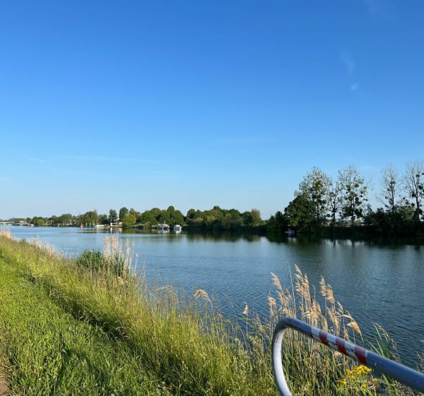 Balade agréable sur la voie vélo entre Damparis et Saint-Jean-de-Losne - Damparis - 1