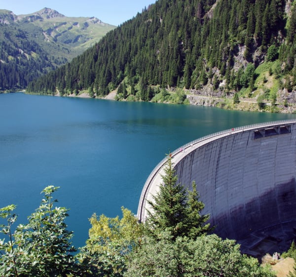 Randonnée du Lac des fées par le Barrage de Saint-Guérin - Beaufort - 1