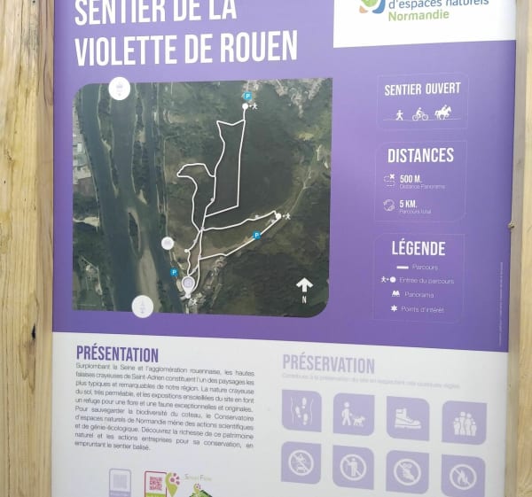Randonnée de Val-de Reuil à St Léger du bourg Denis - Val-de-Reuil - 1