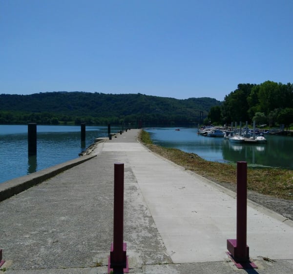 De Bourg St-Andeol à Port de Viviers, par la via Rhôna - Bourg-Saint-Andéol - 1