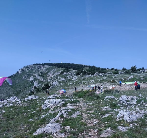 De tour van Haut Montet per opstijgen - Gourdon - 1