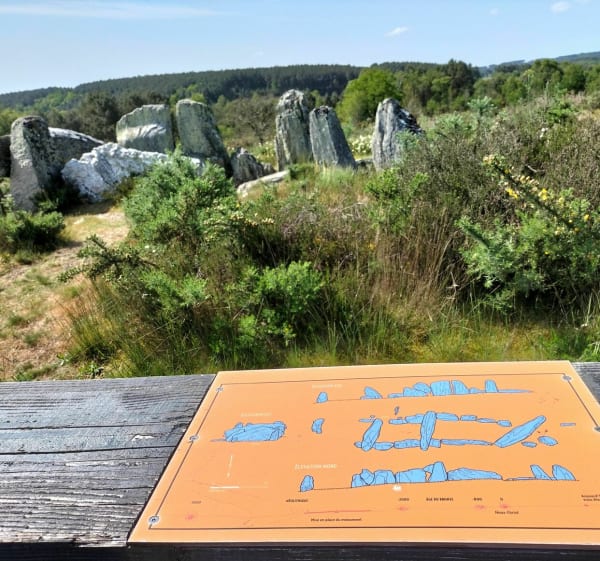 Mégalithes et landes depuis Saint-Just - Saint-Just - 1