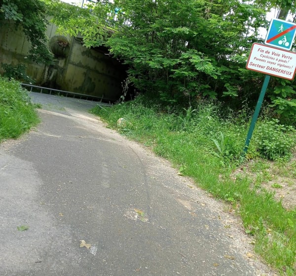 Entre les 2 voies vertes depuis Malbentre par Casseneuil - Pujols - 1