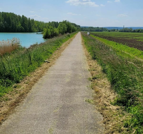 Entre bord de l'Oise et champs puis forêt impériale de Compiègne - Melanie - 1