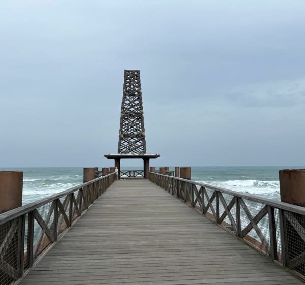 Cap vers le Ponton de Leucate - Le Barcarès - 1
