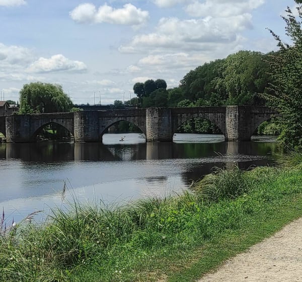 Balade touristique à vélo dans Limoges par la Vienne et Beaublanc - Limoges - 1