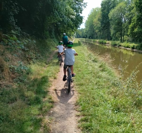 Sortie VTT entre canal et forêt à Fay-aux-Loges - Emilie - 1