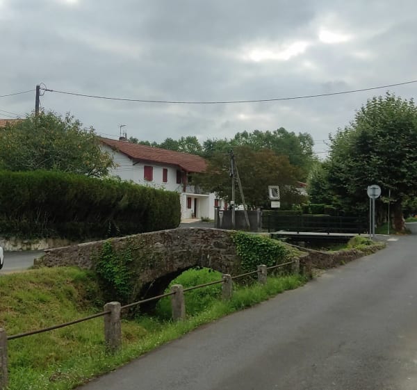 Paysage Basque par Bas Cambo et Halsou à vélo - Jatxou - 1