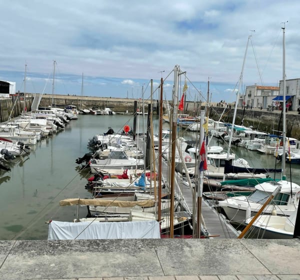 Du village de la Flotte à Rivedoux par l'Abbaye des Châteliers à Vélo - La Flotte - 1