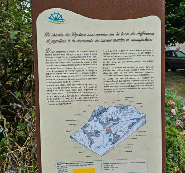 Le chemin des papetiers - Ambert - 1