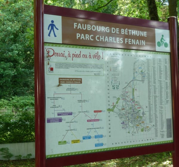 Les 4 parcs du Douaisis : Vernier Fenain Dolez et Pres Loribes - Auby - 1