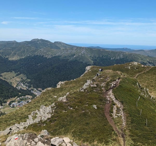Afdaling van de Plomb du Cantal via de Puy du Rocher - Saint-Jacques-des-Blats - 1