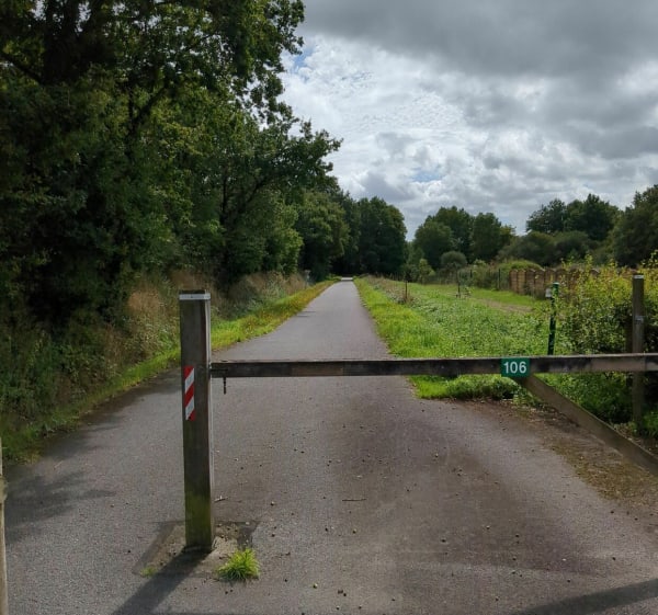 Balade à vélo sur la voie verte de Mauron au Lac au Duc - Mauron - 1