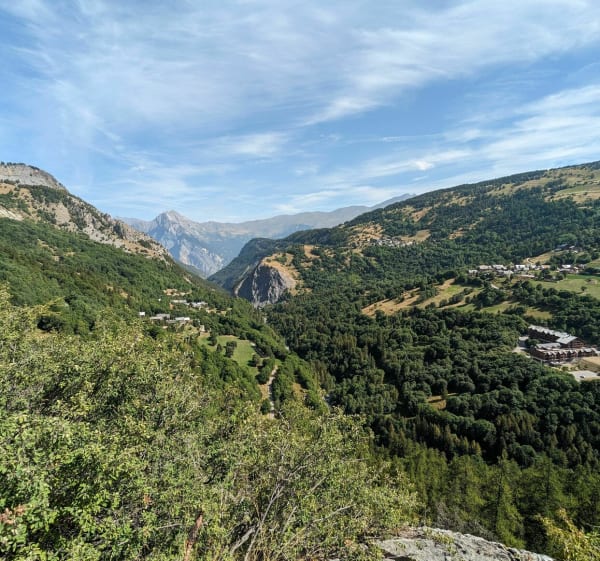 Tour du Rocher de Poingt Ravier - sentier "Eco-sylve" - Valloire - 1