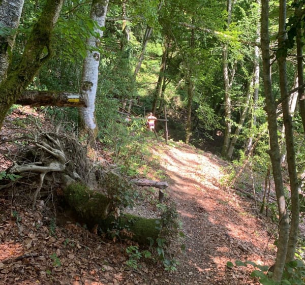 Outre-Val uitzicht op het Château de Val - Sarroux - Saint Julien - 1