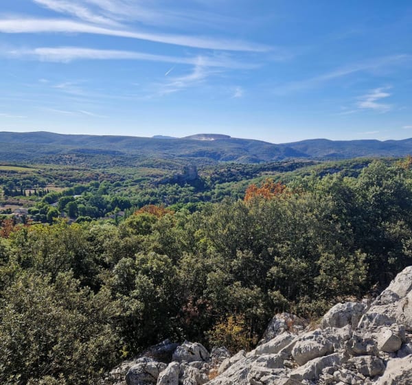 Randonnée entre aven et château - Brissac - 1