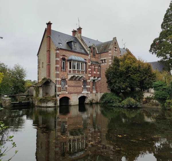 Jardins de St-Jean et le Bras du Loir - Châteaudun - 1