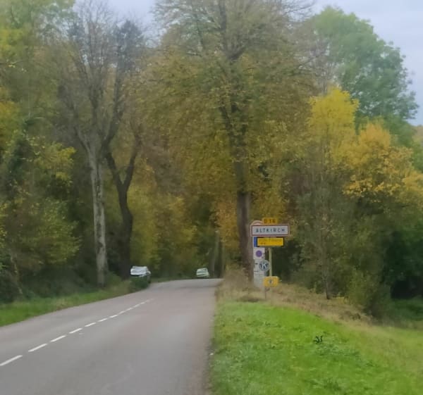 Balade dans le Sundgau, par Altkirch, Seppois et Wittersdorf à vélo - Aspach - 1