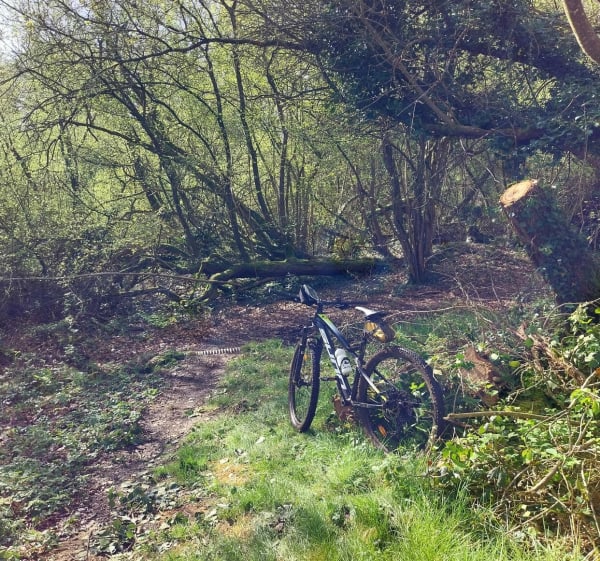 Parcours vtt départ Bosmeleac 22 - Allineuc - 1