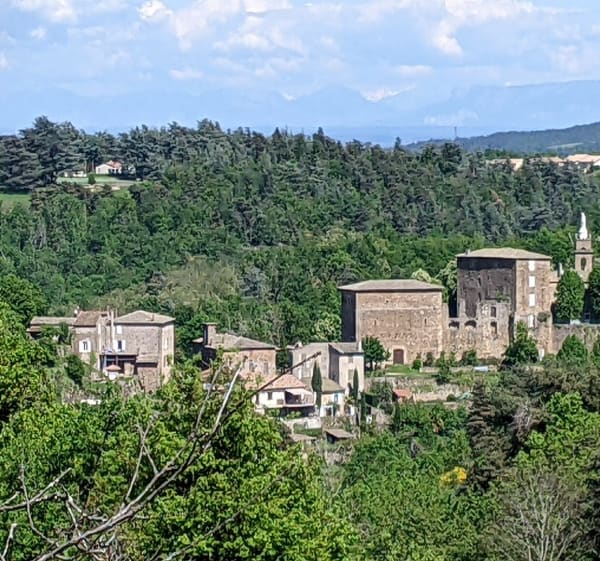 Balade autour de St-Romain-d'Ay - Saint-Romain-d'Ay - 1