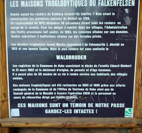 Maisons troglodytes Falkenfels - Haselbourg - 1