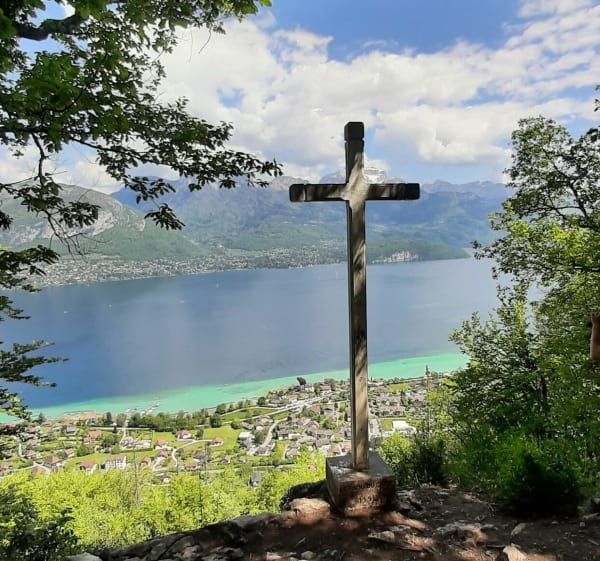 Wandel langs de oevers van het meer van Annecy - Sévrier - 1