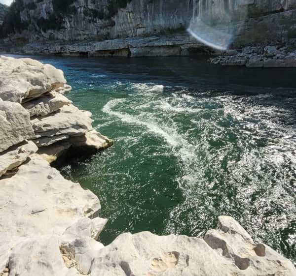 Au départ de Saint Marcel d'Ardèche - Bidon - 1