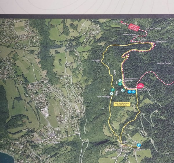 Tour des rochers des Moillats via Planfait et Ponnay - Talloires-Montmin - 1