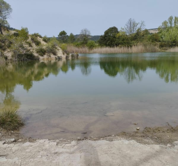 Le moulin, le lac et le Mas Neuf - Claret - 1