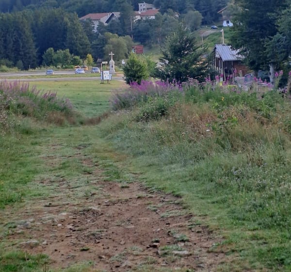 De Chaubouret en passant par le tremplin à travers bois - Thélis-la-Combe - 1