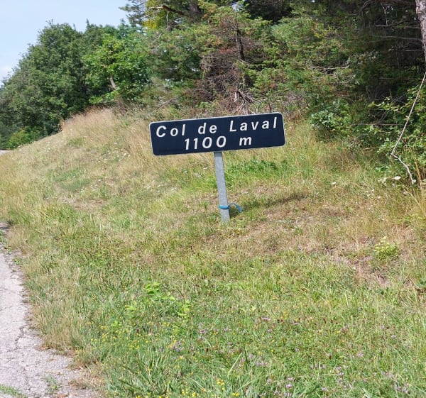 Col de Laval à Entrevaux, col de Féline et route du champs - Ubraye - 1