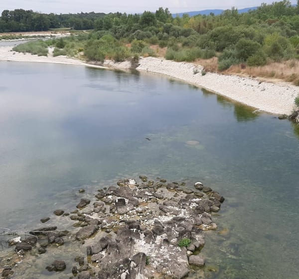 Rive droite et gauche autour de la rivière d'Ain à Charnoz - Charnoz-sur-Ain - 1