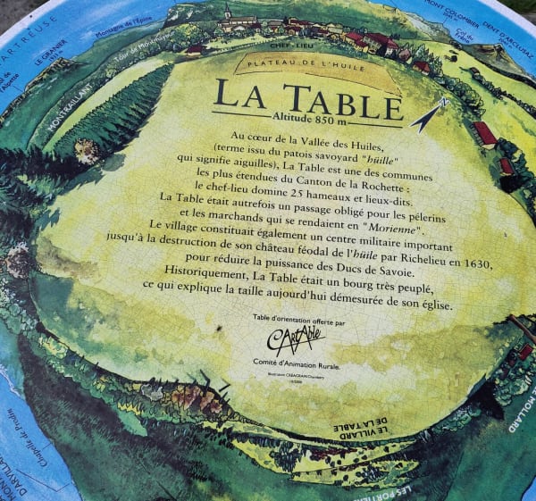 Le pic de l'Huile au départ de Villard - La Table - 1