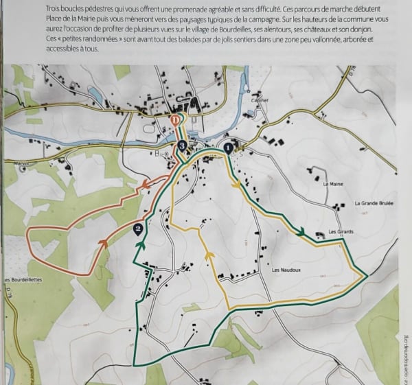 Bourdeilles par le chemin des Crêtes - Bourdeilles - 1