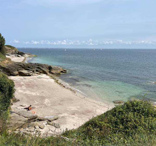 Boucle de Port Tudy par les plages et retour par Locmaria - Groix - 1