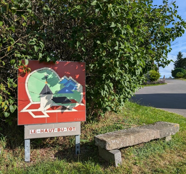Le haut du tôt en passant par la cascade de la pissoire - Sapois - 1
