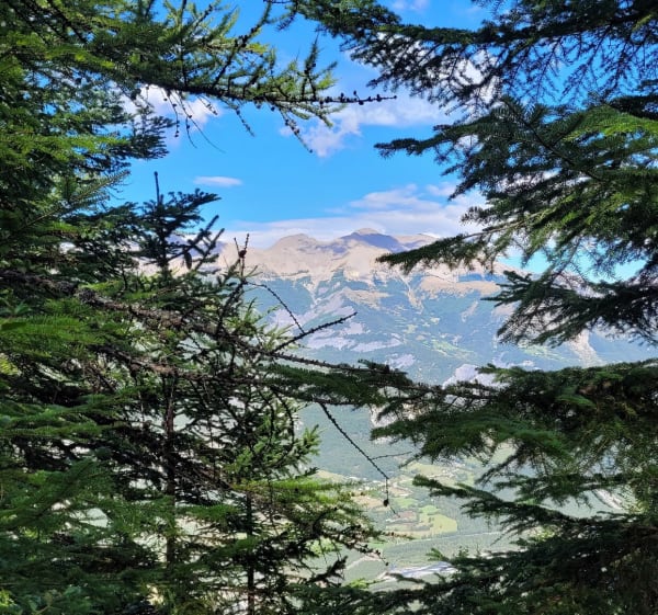 L'aiguille et point de vue sur Praloup - Uvernet-Fours - 1