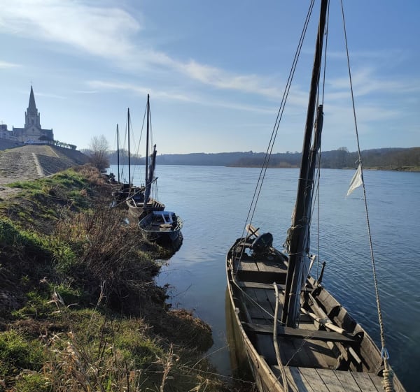 Boucle entre bords de Loire / Cher, confluence et châteaux - Thilouze - 1