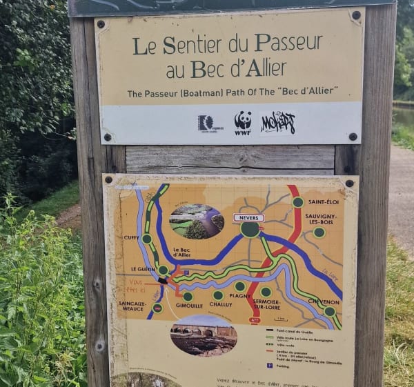 Balade  autour du canal nivernais - Gimouille - 1