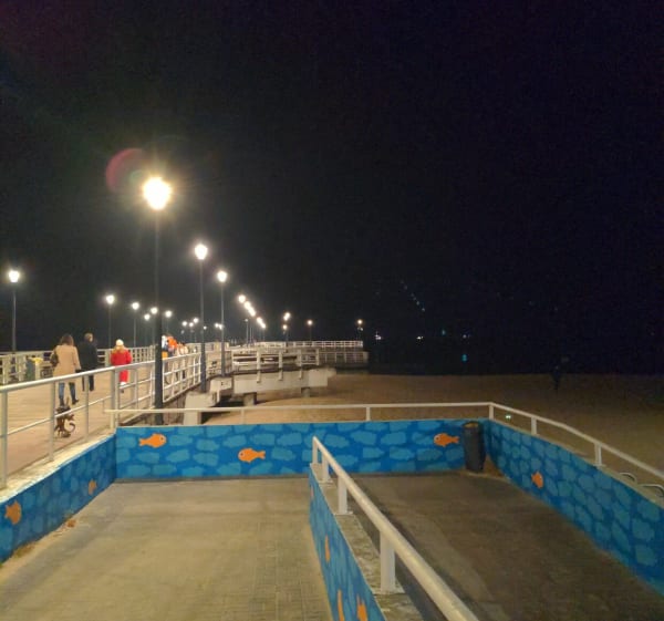 Spacerek nad morzem w parku Reagana - Gdańsk - 1